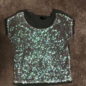 Sequin top